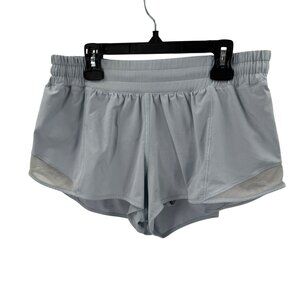 Lululemon Hotty Hot Short II 2.5" Hazy Jade Womens Sz 10 Lightweight Activewear